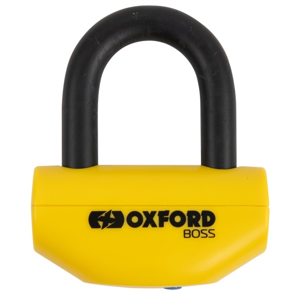 Antifurt Blocator Disc Frana Moto Oxford Boss Disc Lock 16mm Shackle Galben OF46B